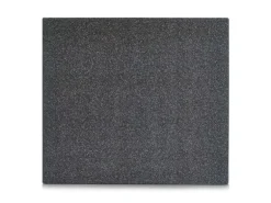 Zeller Herdblende-/Abdeckplatte Granit-Optik Glas 50 cm x 56 cm Anthrazit
