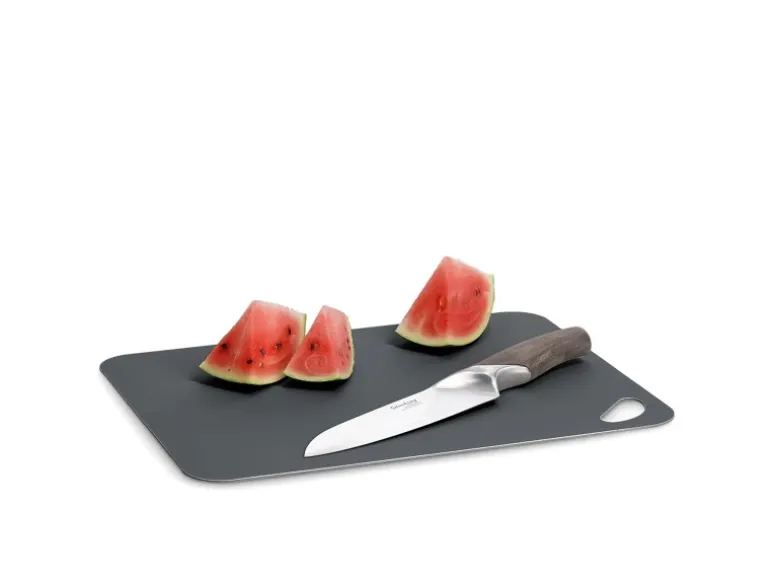 Zeller Schneidematten-Set Kunststoff 2-teilig 29 cm x 38 cm Anthrazit/Grau