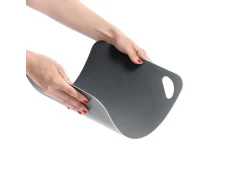 Zeller Schneidematten-Set Kunststoff 2-teilig 29 cm x 38 cm Anthrazit/Grau