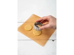 Zenker Aussstecher Linzer Hasenkopf ca. 50 mm x 50 mm x 26 mm Silber