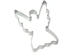 Zenker Ausstecher Engel 11 cm x 8,5 cm Silber