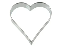 Zenker Ausstecher Herz 6,3 cm x 6,5 cm Silber