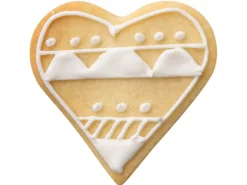 Zenker Ausstecher Herz 6,3 cm x 6,5 cm Silber