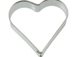 Zenker Ausstecher Herz 55 mm x 55 mm x 17 mm Silber