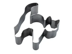 Zenker Ausstecher Katze 9,5 cm x 7,9 cm x 2,6 cm Silber