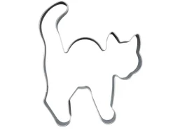 Zenker Ausstecher Katze 9,5 cm x 7,9 cm x 2,6 cm Silber