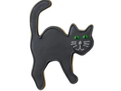 Zenker Ausstecher Katze 9,5 cm x 7,9 cm x 2,6 cm Silber