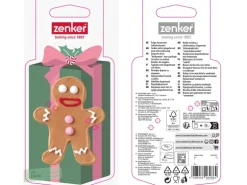 Zenker Ausstecher Lebkuchenmann Silber