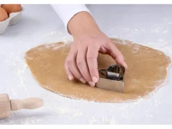 Zenker Ausstecher Linzer Herz 2 in 1 Silber