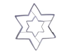 Zenker Ausstecher Linzer Stern 2 in 1 Silber