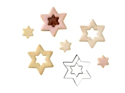 Zenker Ausstecher Linzer Stern 2 in 1 Silber