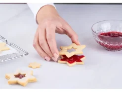 Zenker Ausstecher Linzer Stern 2 in 1 Silber