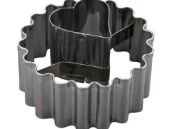 Zenker Ausstecher Linzer mit Herz Ø 54 mm x 36 mm Silber