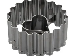 Zenker Ausstecher Linzer mit Herz Ø 54 mm x 36 mm Silber