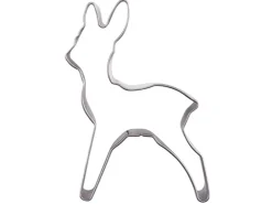 Zenker Ausstecher Rehkitz 6,9 cm x 4,6 cm x 2,6 cm Silber
