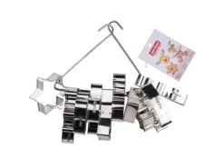 Zenker Ausstecher-Set auf Drahtbügel Silber 10-teilig