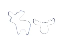 Zenker Ausstecher-Set Elch Silber 2-teilig