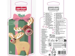 Zenker Ausstecher-Set Elch Silber 2-teilig