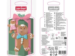 Zenker Ausstecher-Set Lebkuchenmann Silber 2-teilig