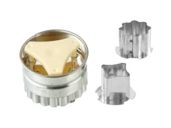 Zenker Ausstechförmchen Linzer Inox Creme 4-tlg.