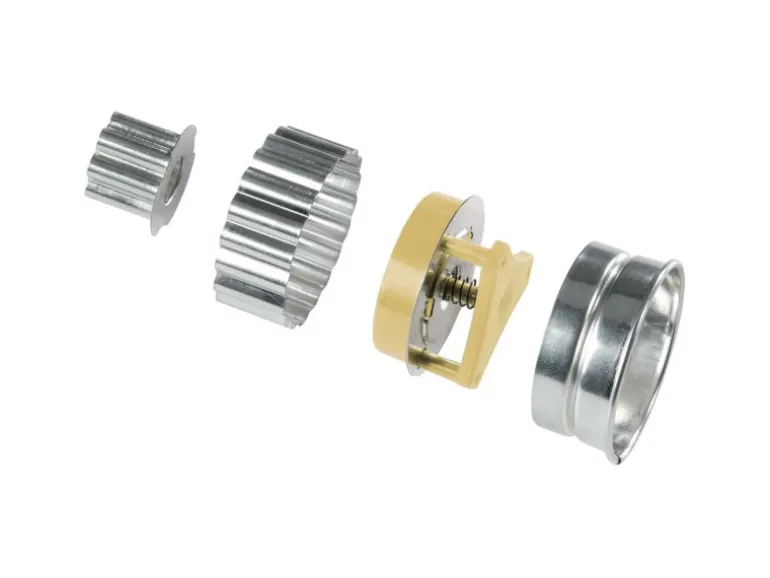 Zenker Ausstechförmchen Linzer Inox Creme 4-tlg.