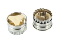 Zenker Ausstechförmchen Linzer Inox Creme 4-tlg.