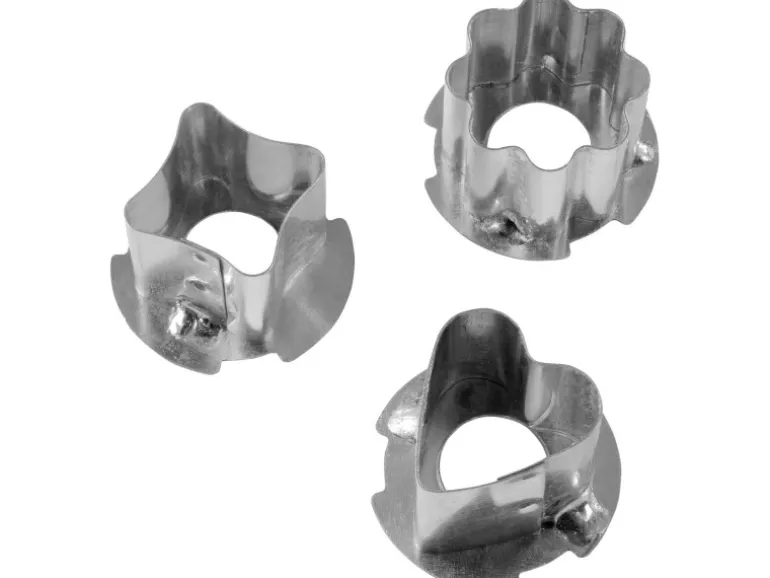 Zenker Ausstechförmchen Linzer Inox Creme 4-tlg.