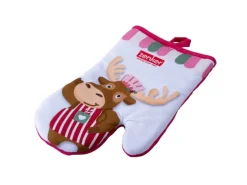 Zenker Backhandschuh Elch-Motiv Mehrfarbig