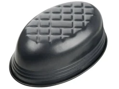 Zenker Brotform Oval 26,5 cm x 16,5 cm x 9,5 cm Schwarz Metallic