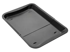 Zenker Herdbackblech Black Metallic Ausziehbar 34,5 cm bis 52 cm