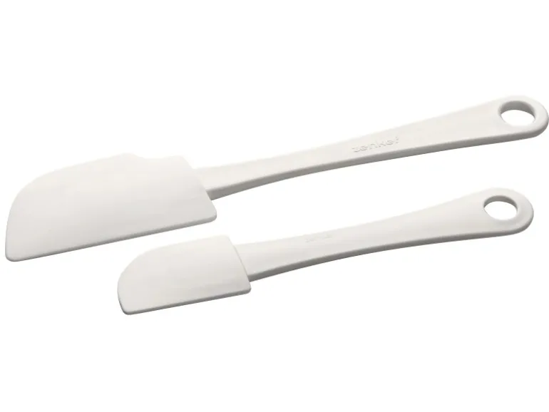 Zenker Patisserie Teigschaber-Set 2-teilig. Weiß