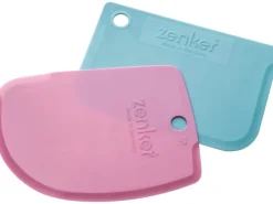 Zenker Teigkarten Patisserie 2er-Set Eisblau und Frozen Rose