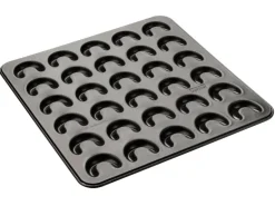 Zenker Vanillekipferl-Backblech Sparkling Christmas für 30 Stück