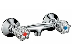 Zweigriff-Duscharmatur Ledro Verchromt